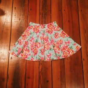 Spring Time Floral Skirt
